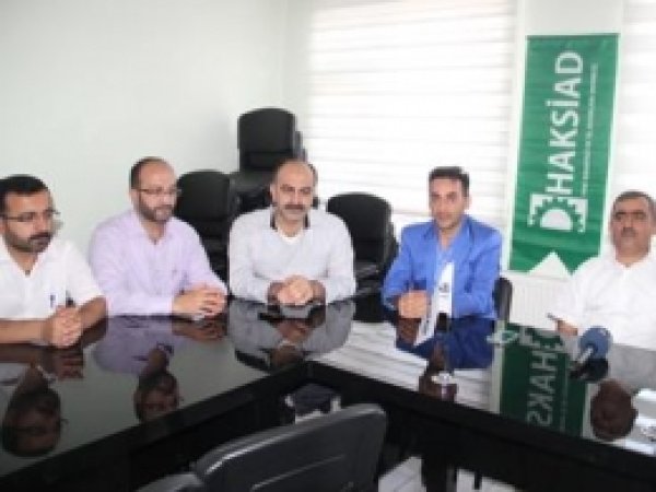 HÜDA PAR'dan HAKSİAD'a Bayramlaşma Ziyareti