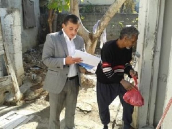 Toroslar Kaymakamlığı'ndan Et Yardımı 