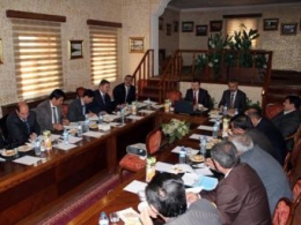 Doğubayazıt'ta İlçe Milli Eğitim Müdürleri Toplantısı 