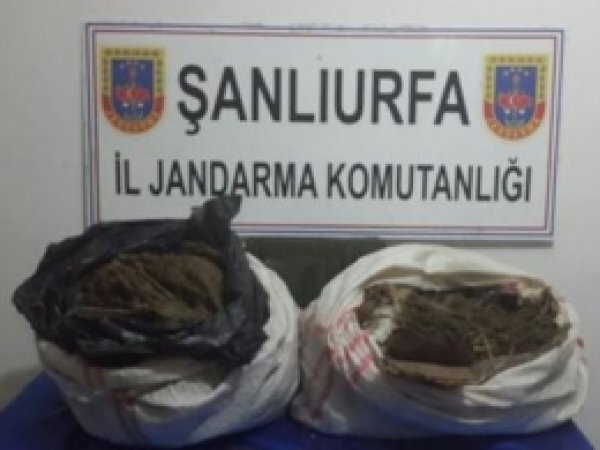 Urfa'da 94 Kilogram Esrar Yakalandı