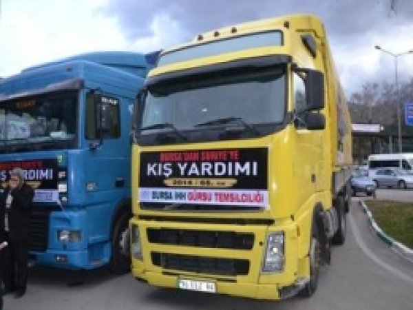 İHH'dan Suriye'ye 6 TIR'lık Kışlık  İhtiyaç Yardımı 