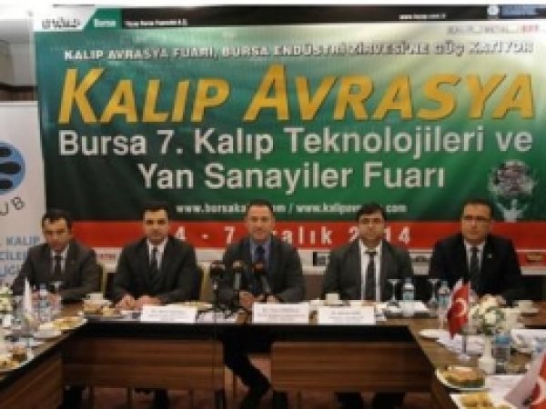 Bursa'da 'Kalıp Avrasya 2014' Fuarı Açılacak 