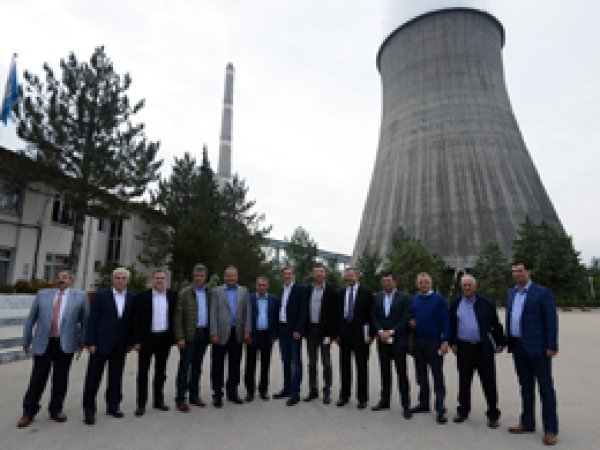 Bursa'lı İşadamları Termik Santralleri İnceledi 