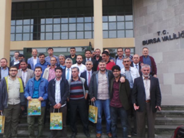 Vanlı Gazeteciler Bursa'da 