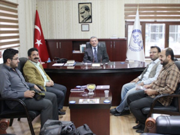Gazetecilerden Mardin Müftüsüne Ziyaret  