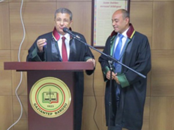 Gaziantep Barosu'nda Devir Teslim  