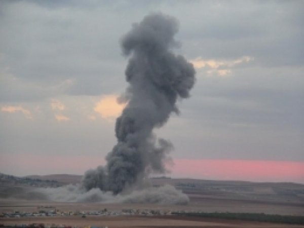 Koalisyon Uçakları Telşeir Tepesini Bombaladı 