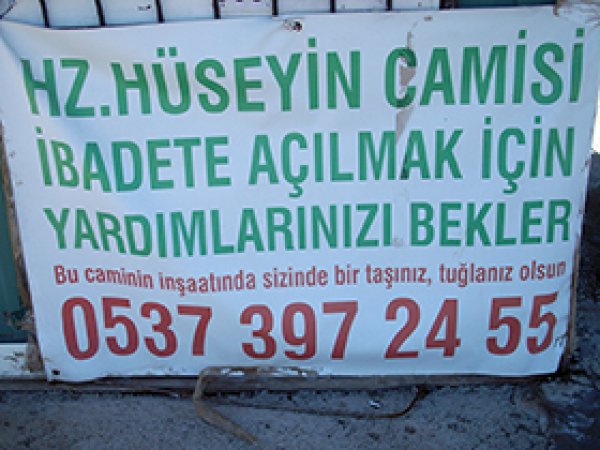 Hz. Hüseyin Camisi Yardım Bekliyor 
