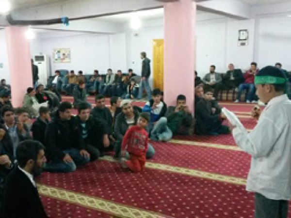 Hani'de Hz. Hüseyin'i Anma Etkinliği