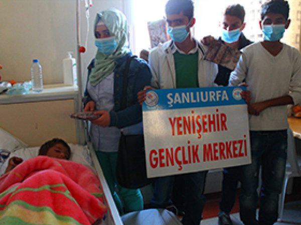 Lösemi Hastası Çocuklara Moral Ziyareti 
