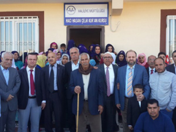 Müftülük Tarafından Kur'an Kursu Açılışı
