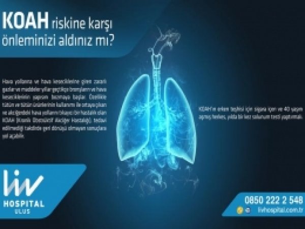 KOAH Dönüşü Olmayan Sonuçlara Yol Açabilir 