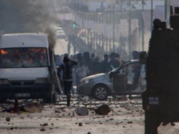 Şırnak'ta Polise Taş Atan 4 Kişi Tutuklandı