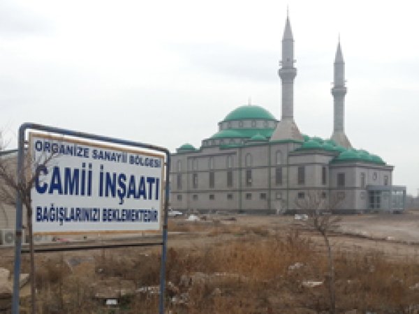 Organize Sanayi Camii yardım bekliyor