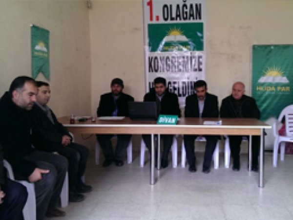 HÜDA PAR Adıyaman'da kongre yaptı