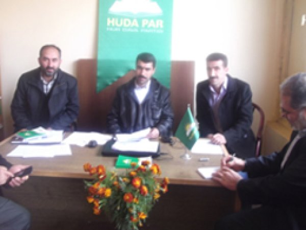 HÜDA PAR Maden İlçe Teşkilatnı seçti
