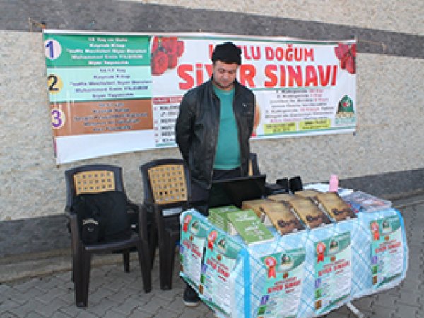 Üniversitede Siyer Sınavı standı açıldı