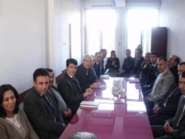 Bingöl MEB'de Değerlendirme Toplantısı