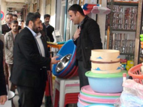 Cizre Esnafından HÜDA PAR Adayına Sıcak İlgi