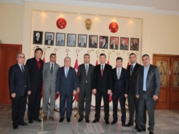 MÜSİAD Heyeti, Vali Mustafa Toprak'ı Ziyaret Etti 