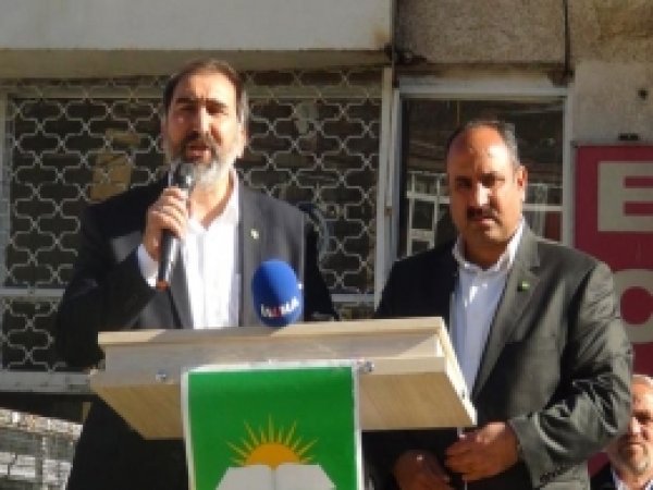 Hür Dava Partisi Çüngüş Adayını Tanıttı 