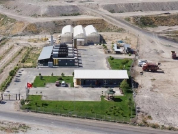 Konya'da Çöpten Elektrik Üretildi 