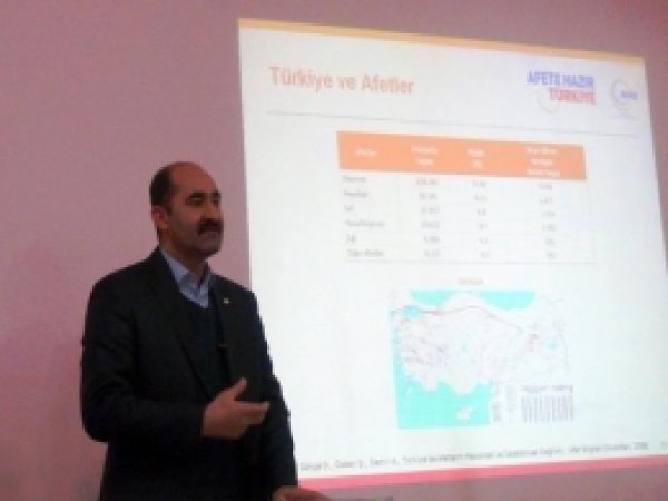 BEST DER'den "Deprem Eğitim Bilinci" Semineri  