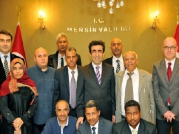 Yemenli Heyetten  Mersin Valisine Ziyaret 