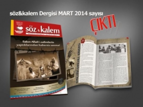 Söz & Kalem Dergisi Yine Zengin İçerikle Dolu