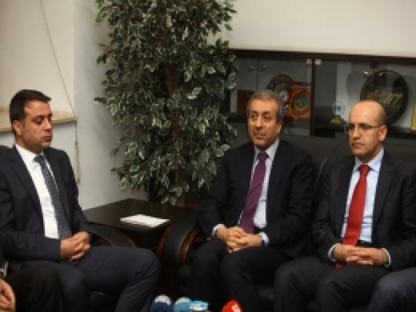Bakanlar Şimşek ve Eker, DTSO'yu Ziyaret Etti 