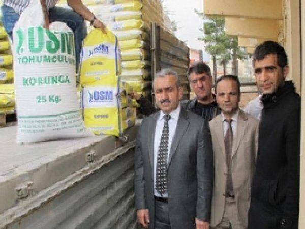 Çiftçilere Yüzde 50 Hibeli Tohum Desteği 