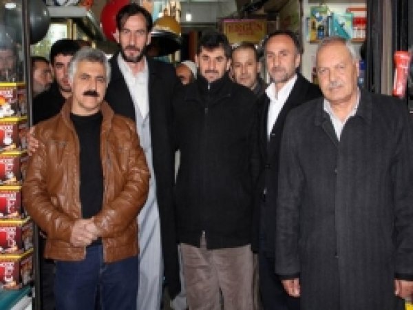 HÜDA PAR Midyat Esnafı ve Kanaat Önderlerini Ziyaret Etti 