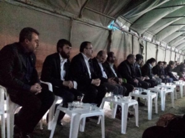 HÜDA PAR Heyeti Taziye İçin Şırnak'ta 