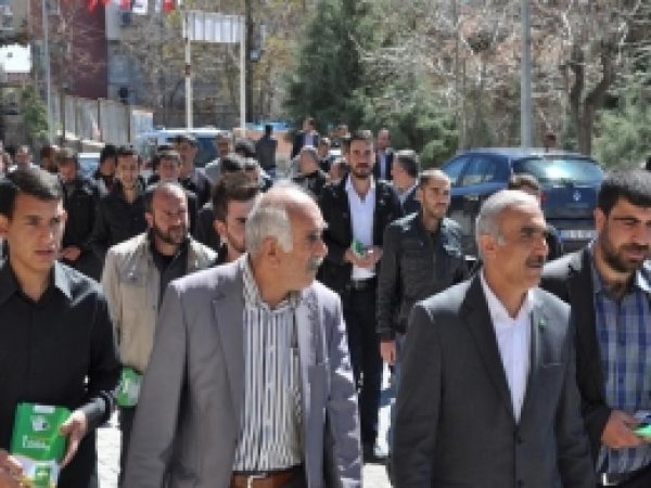 HÜDA PAR, Şırnak İçin Hazırladığı Proje Broşürlerini Dağıttı 