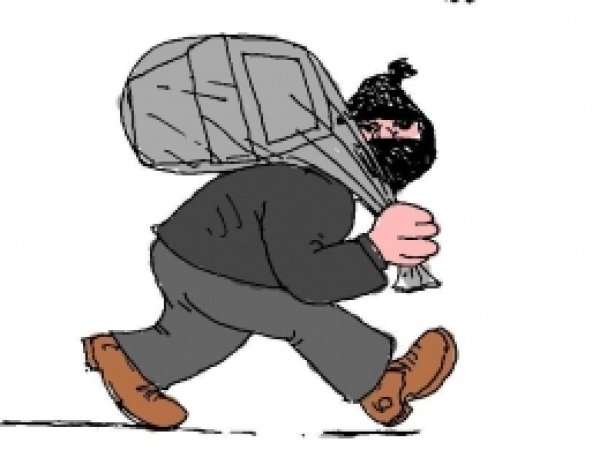 Asker Firarisi Hırsız Suçüstü Yakalandı 