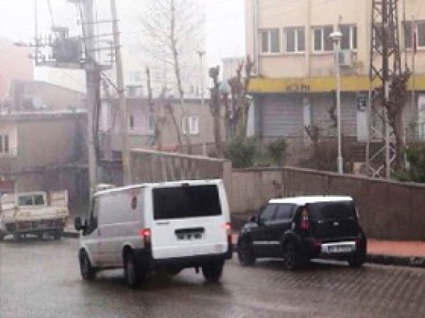 Şırnak'ta Dolu Yağışı Etkili Oldu 
