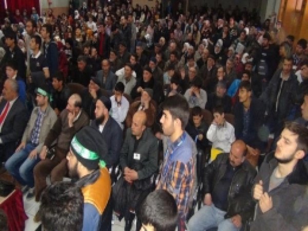 Ardahan'da Peygamber Sevgisi Salona Sığmadı 