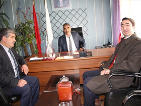 Karlıova Kaymakamı'ndan Yeni Başkana Ziyaret 