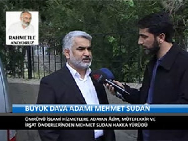 Yapıcıoğlu: Mehmet Sudan Çok Muhterem Bir Şahsiyetti