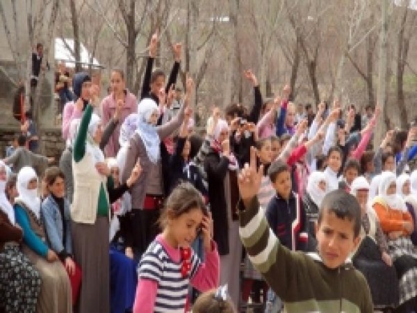 Kumluca Köyünde  Muhammedî Coşku Vardı 