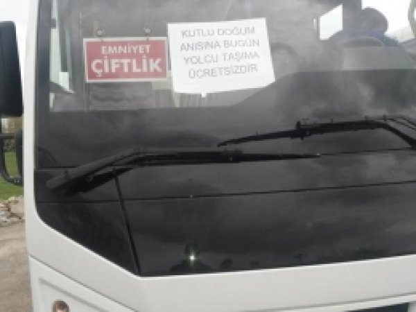 Kutlu Doğum Sebebiyle Muş'ta Otobüs Seferleri Ücretsiz 
