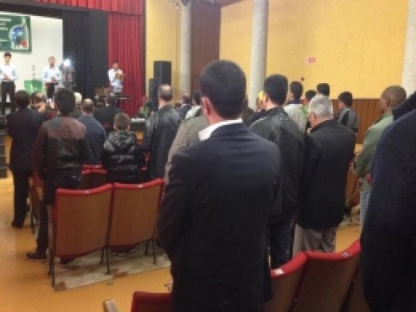 İtalya Trieste'de Muhammedi Coşku 