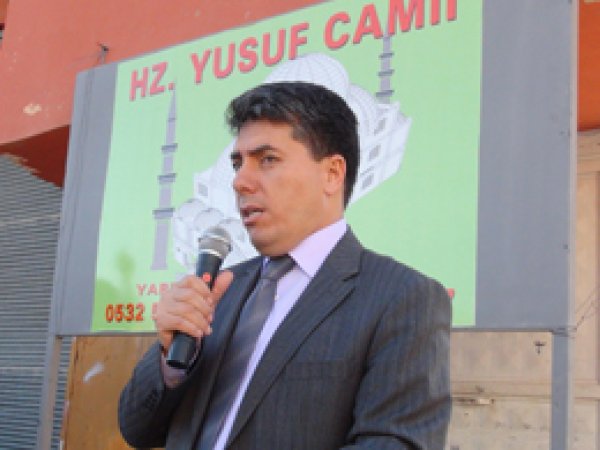 Vali Cengiz, Hz. Yusuf Camii'nin Temelini Attı