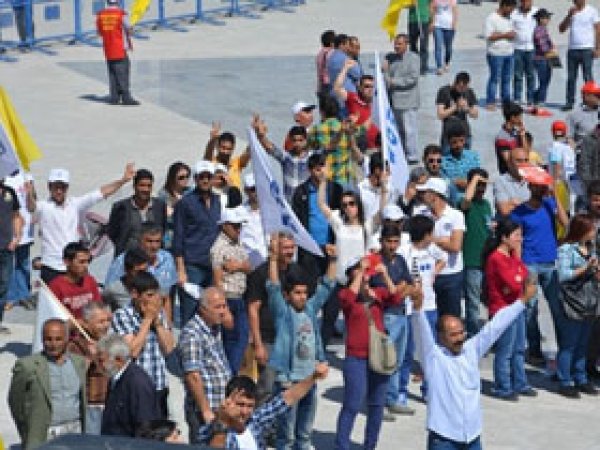  1 Mayıs Urfa'da Sönük Geçti 