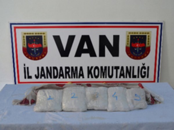 Van'da 3 Kilo 529 Gram Eroin Yakalandı