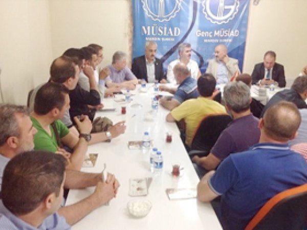 Nürnbergli İşadamlarından Mardin MÜSİAD'a Ziyaret 