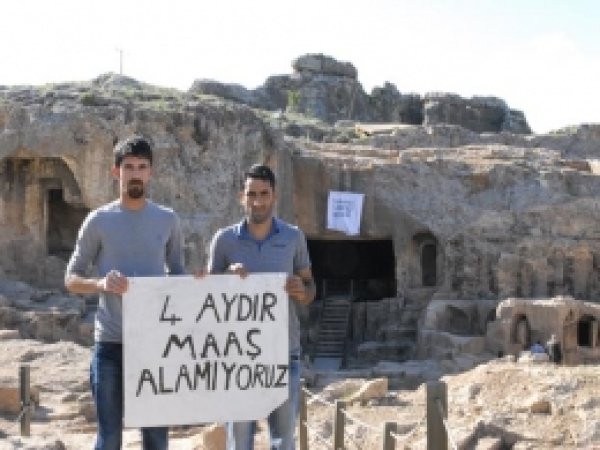 Ergani'de Turizm Bekçileri İş Bıraktı 
