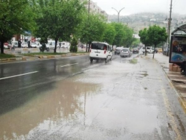 Mardin'e Sağanak Yağış 