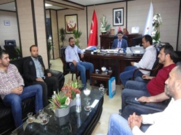 Batman MÜSİAD, KHB'yi Ziyaret Etti  