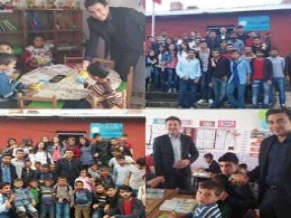 Köy Öğrencilerine Kırtasiye Yardımı 
